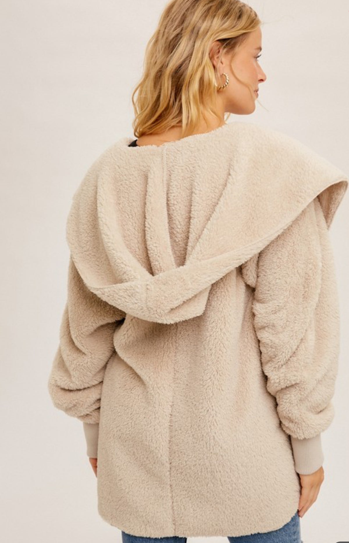 Faux Fur Hooded Jacket