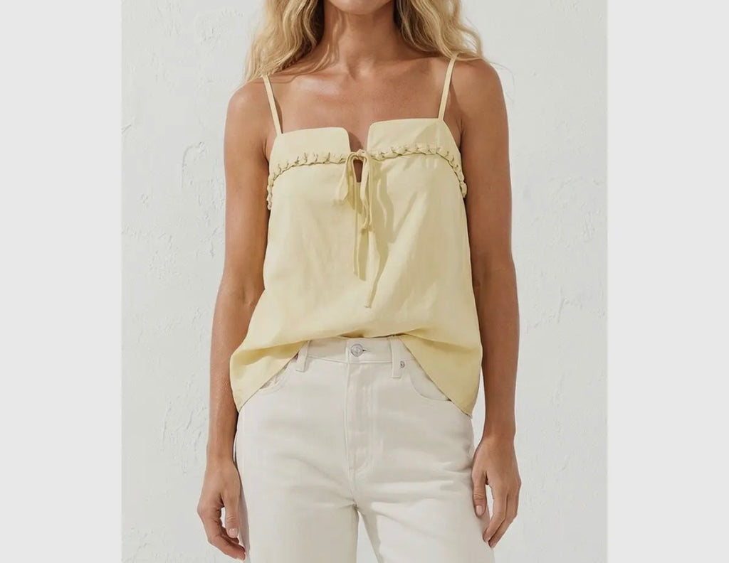 Knitting Detail Tank Top